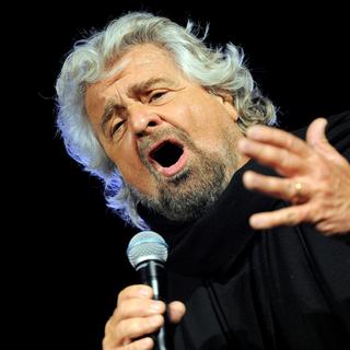 Beppe Grillo, fondateur du Mouvement 5 étoiles. [reuters - Guglielmo Mangiapane]