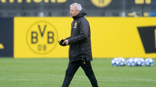 L'entraîneur du Borussia Dortmund, Lucien Favre, photographié le 2 octobre 2018. [Keystone/DPA - Bernd Thissen]