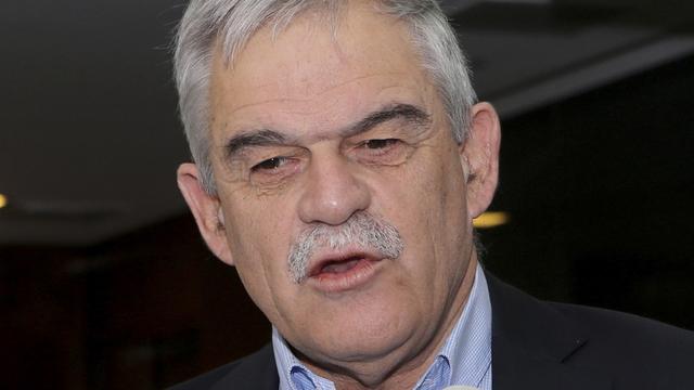 Nikos Toskas, ministre grec de la Protection civile. [Keystone - Pantelis Saitas]