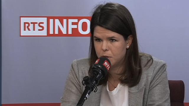 L'entrepreneuse genevoise Isabelle Harsch, invitée de La Matinale de la RTS, lundi 8 octobre 2018. [RTS]