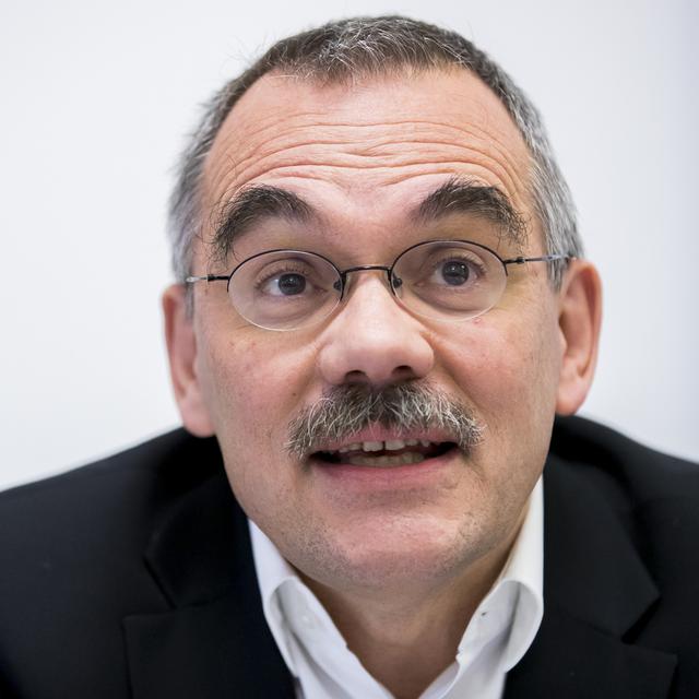 Le conseiller d'Etat socialiste fribourgeois Jean-François Steiert. [Keystone - Christian Merz]