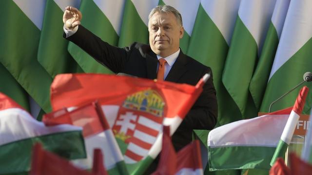 Le Premier ministre hongrois sortant Viktor Orban. [Keystone - Zsolt Szigetvary - EPA]