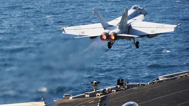L'US Navy dispose de forces en Méditerranée, prêtes à intervenir. [Us Navy/DOD/EPA/Keystone - Joshua Card]
