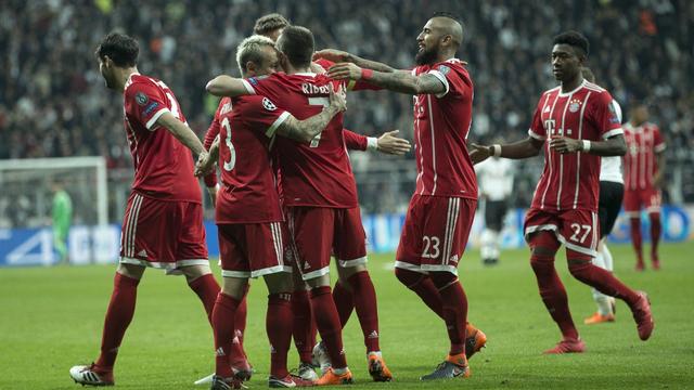 Le FC Bayern Münich a battu le Besiktas au match retour de Ligue des champions. [Sedat Suna]