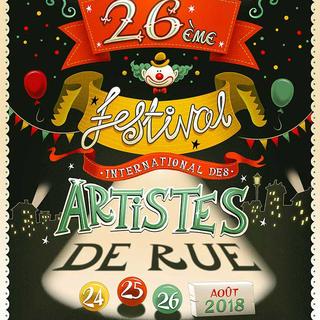 Affiche de la 26ème édition du Festival international des artistes de rue de Vevey. [Festival international des artistes de rue de Vevey]