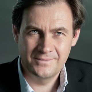 Benoît Dubuis, directeur du Campus Biotech de Genève et auteur de BD. [DR]