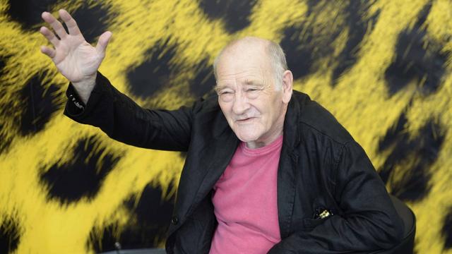 Yves Yersin au Festival de Locarno en 2013. [Keystone - Urs Flüeler]