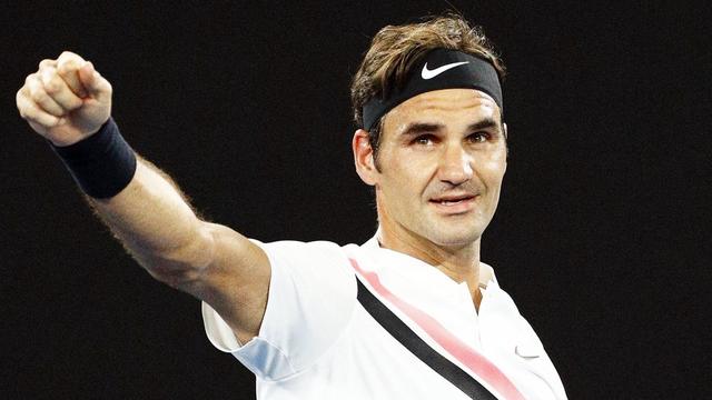 Federer aura encore droit aux honneurs de la "night session" à Melbourne. [Keystone - Narendra Shrestha]