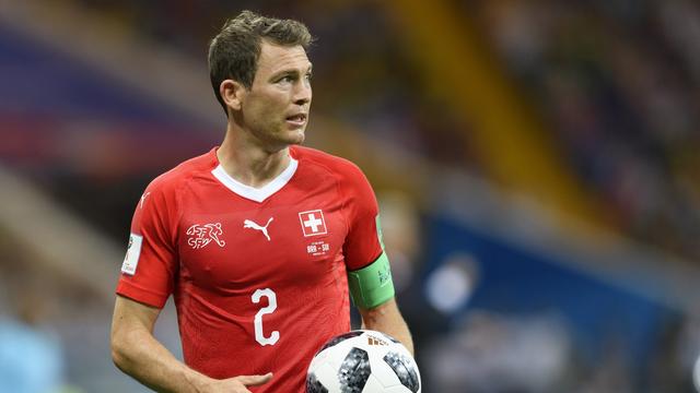 Lichtsteiner a porté à 103 reprises le maillot de l'équipe de Suisse. [Keystone - Laurent Gillieron]