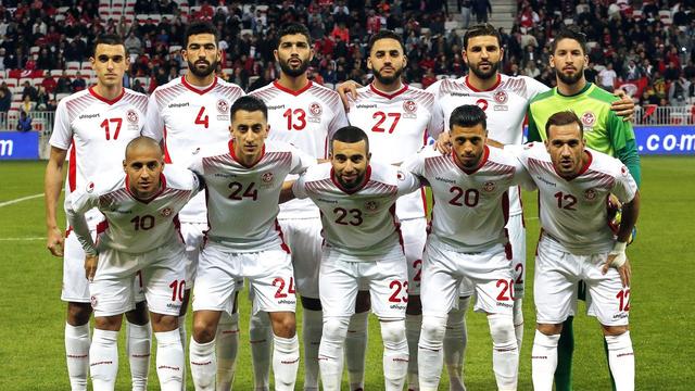 L’équipe de football de Tunisie, qualifiée pour la Coupe du monde en Russie, a trouvé le moyen de contourner le Ramadan. [EPA/Keystone - Sébastien Nogier]