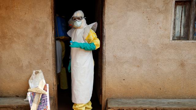 L'épidémie de fièvre Ebola serait une des raisons pour lesquelles l'élection est reportée. [Goran Tomasevic]