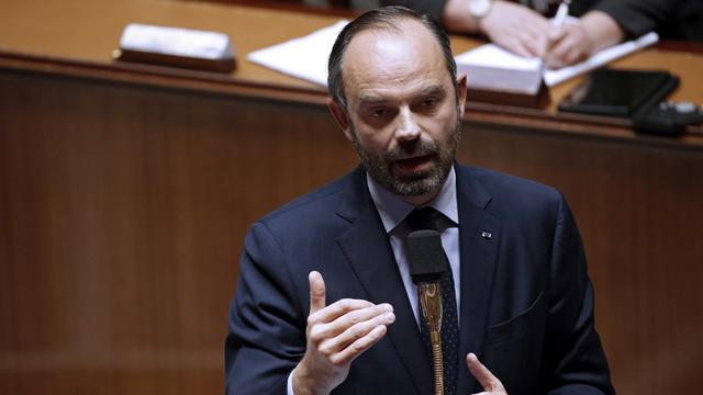 Edouard Philippe a donné des détails sur le contenu et le coût des mesures sociales pour les finances publiques. [EPA - Yoan Valat]