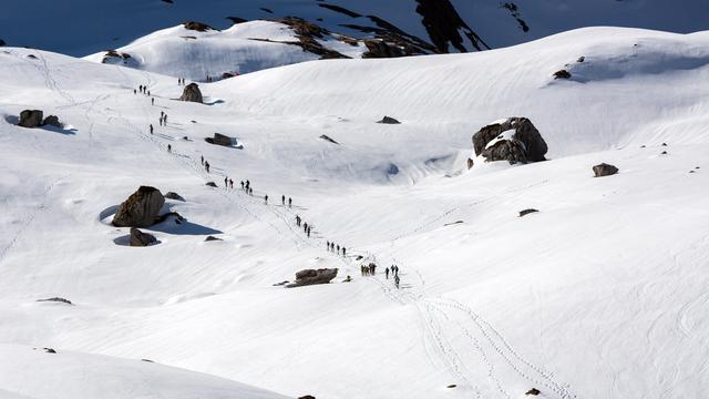 Edition 2017 du Trophée du Muveran. [RTS - Laurent Bleuze]