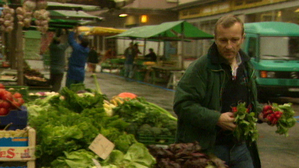 Le cuisinier du Noirmont Georges Wenger en 1997. [RTS]