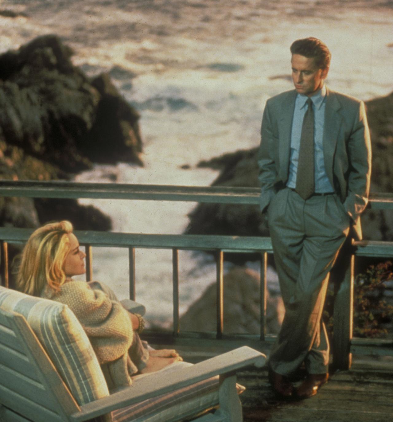 "Basic Instinct" n'est pas sans rappeler le film "Vertigo" de Hitchcock. [Archives du 7eme Art / Photo12/AFP]