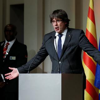 Carles Puigdemont a été autorisé par la justice à se présenter aux élections. [Reuters - Pascal Rossignol]
