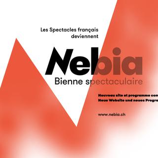Visuel de Nebia, anciennement les Spectacles français de Bienne. [nebia.ch]