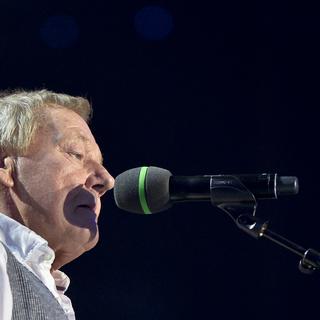 Wolfgang Ambros en concert à Vienne, 21.06.2018. [APA/Keystone - Herbert Neubauer]