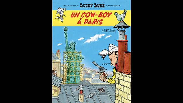 La couverture du prochain Lucky Luke. [Dargaud]