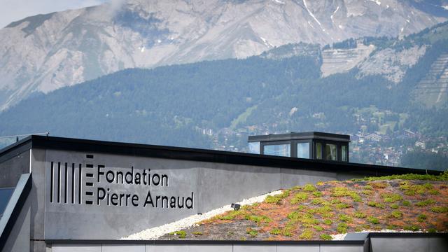 Vue de la Fondation Pierre Arnaud, à Lens. [Keystone - Laurent Gillieron]