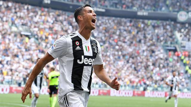 Ronaldo a enfin trouvé le chemin des filets en championnat avec la Juventus. [Alessandro Di Marco]