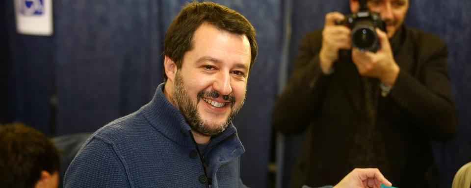 Le leader de La Ligue Matteo Salvini. [reuters - Stefano Rellandini]