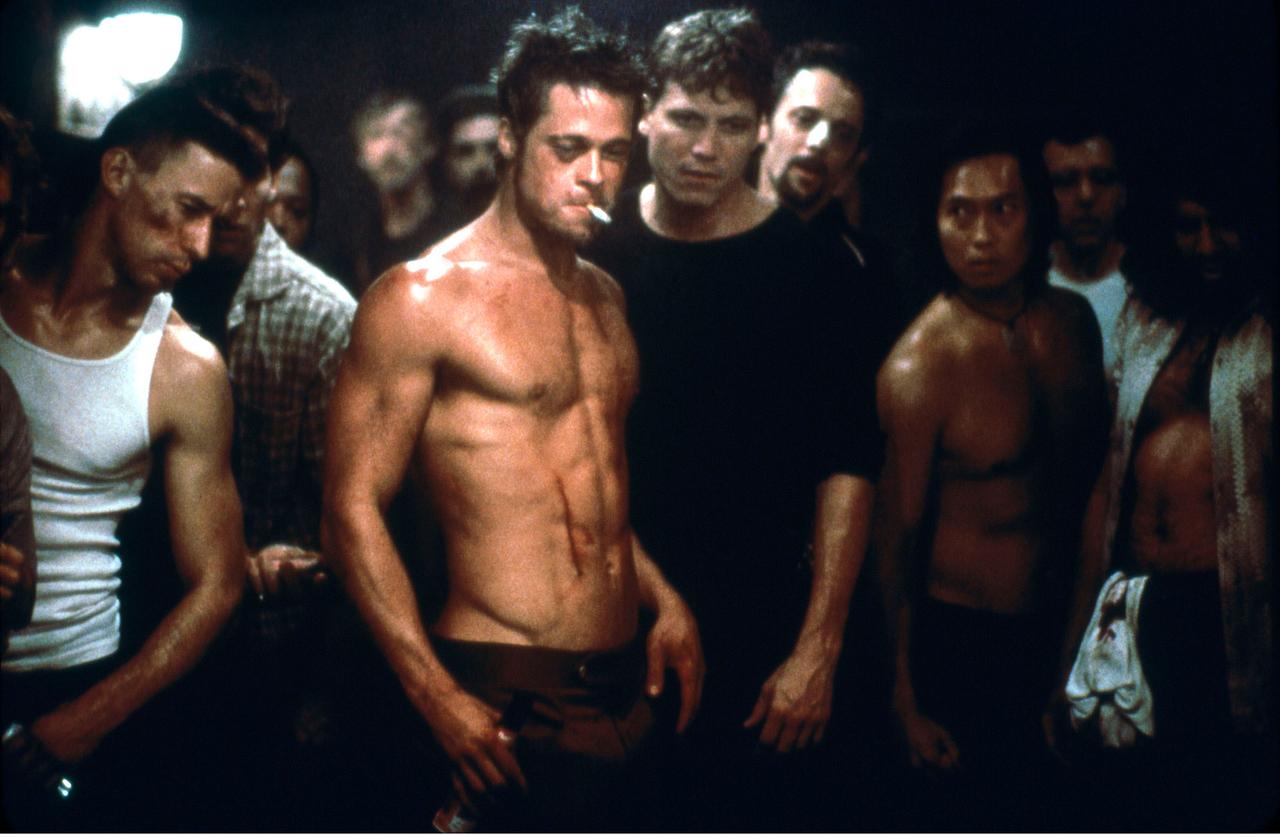 Une scène de l'univers sombre du film "Fight Club" de David Fincher. [AFP - FOX 2000]