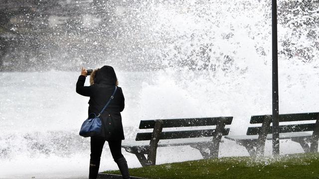 La tempête Eleanor, aussi appelée Burglind, a balayé la Suisse. [Keystone - Laurent Gillieron]