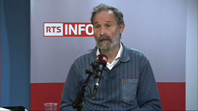 René Knüsel, politologue à l'Université de Lausanne. [RTS]