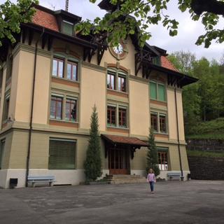 Le collège de Glion, dans la commune de Montreux. [RTS - Martine Clerc]