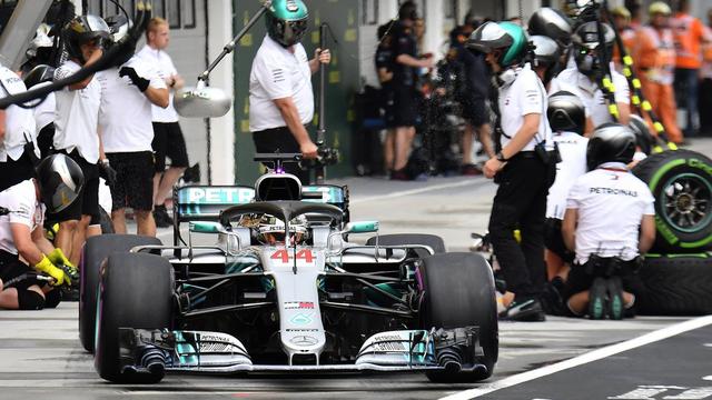 Lewis Hamilton a décroché une 77e pole position. [Zsolt Czegledi]