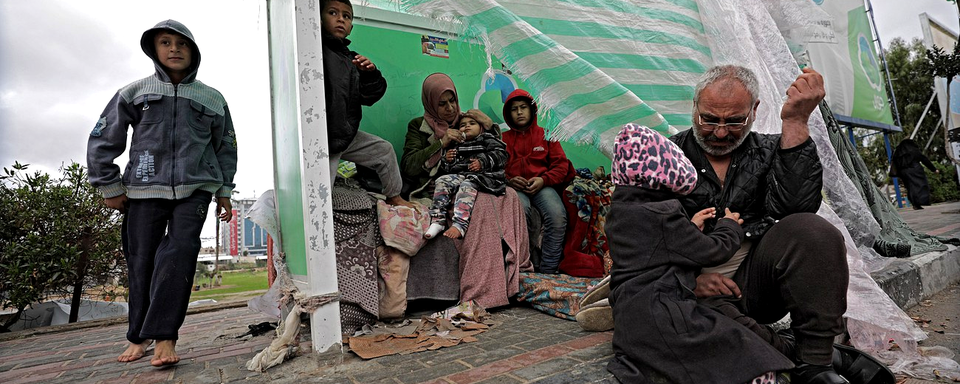 La pauvreté atteint un niveau record à Gaza City. [EPA/Keystone - Mohammed Saber]