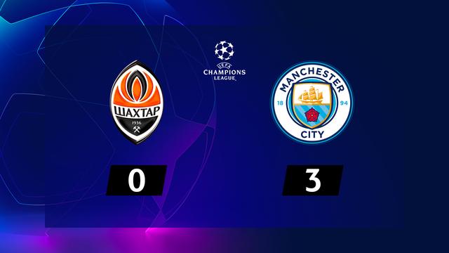 3e journée, Shakhtar Donetsk - Manchester City (0-3): le résumé de la rencontre