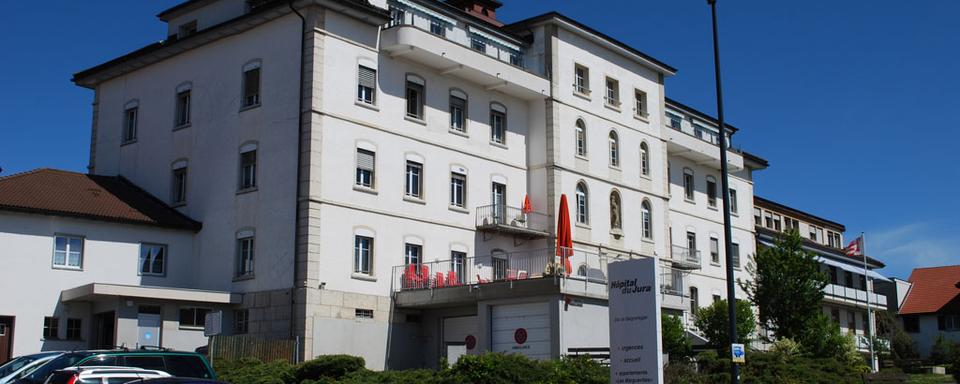 L'Hôpital du Jura à Saignelégier. [RTS - Gaël Klein]