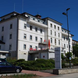 L'Hôpital du Jura à Saignelégier. [RTS - Gaël Klein]