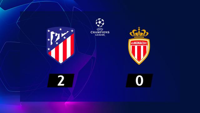 5e journée, Atlético Madrid - Monaco (2-0): le résumé de la rencontre