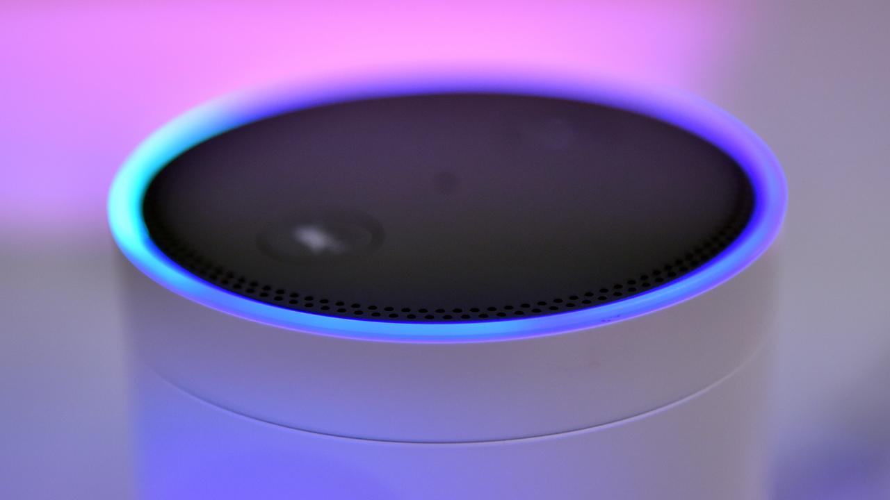 L'enceinte connectée Alexa, développée par Amazon. [DPA - Britta Pedersen]
