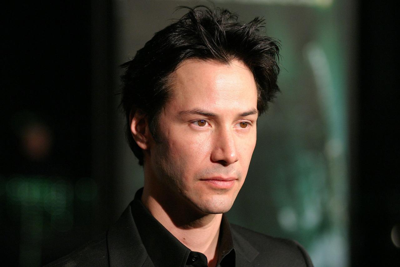 L'acteur Keanu Reeves.