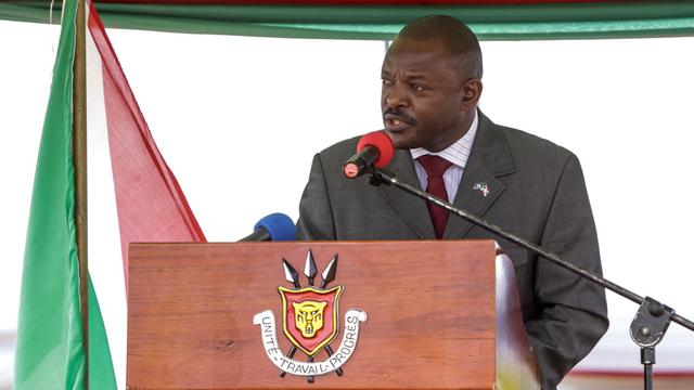 Le président du Burundi, Pierre Nkurunziza. [AFP - STR]