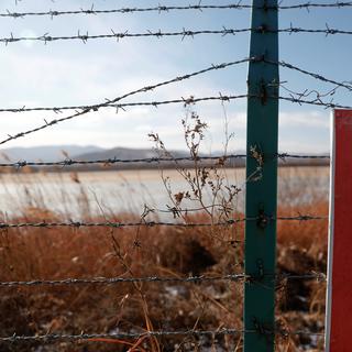 Frontière entre la Russie, la Chine et la Corée du Nord, proche de Hunchun. [Reuters - Frontière entre la Russie, la Chine et la Corée du Nord, proche de Hunchun.]