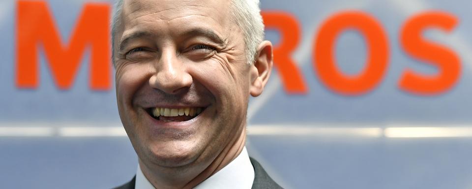 Fabrice Zumbrunnen, directeur général de Migros. [Keystone - Walter Bieri]