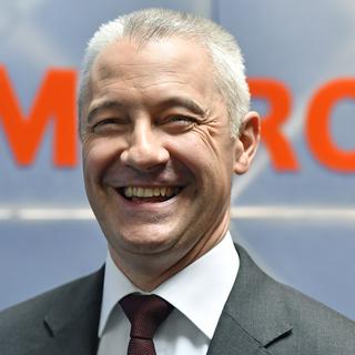 Fabrice Zumbrunnen, directeur général de Migros. [Keystone - Walter Bieri]