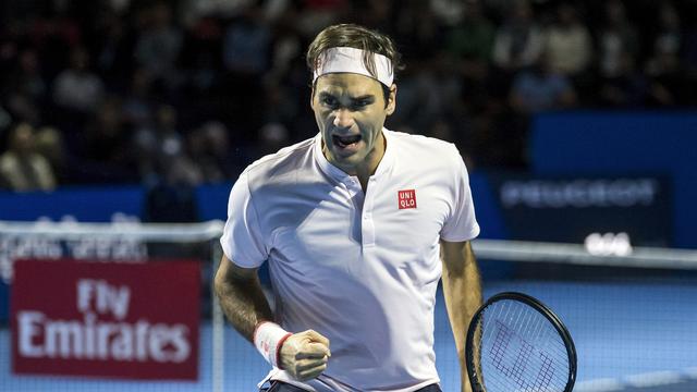 Federer décidera mardi s'il prend part ou non au tournoi parisien. [Keystone - Alexandra Wey]