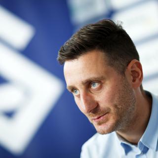 Ilija Borenovic est le nouvel entraîneur du FC Lausanne-Sport. [Keystone - Valentin Flauraud]