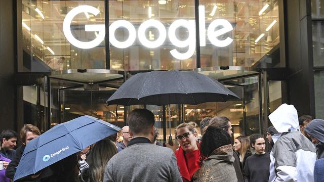 Le bureaux de Google à Granary Square, Londres. [Keystone - Stefan Rousseau]