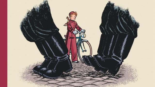 La couverture de la BD "Spirou - L'espoir malgré tout" d'Emile Bravo. [Editions Dupuis]