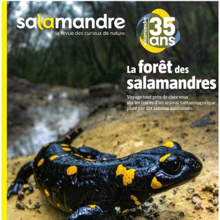 La couverture de La Salamandre n° 248 des mois d'octobre-novembre 2018. [Salamandre.net]