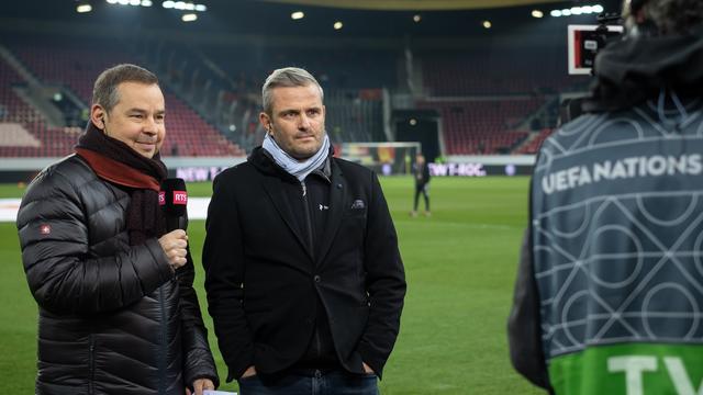 Philippe von Burg et Alexandre Comisetti ont vécu une belle "dernière" soirée à Lucerne. [RTS - Laurent Bleuze]