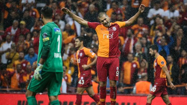 Eren Derdyok traverse une bonne phase avec Galatasaray. [Sebnem Coskum]