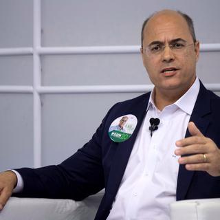 Wilson Witzel, candidat au poste de gouverneur de l'Etat de Rio. [AFP - Mauro Pimentel]